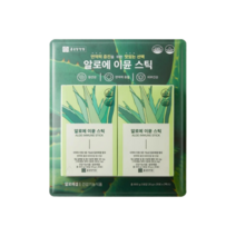 종근당건강 알로에 이뮨스틱 20g x 40포, 400g, 2개