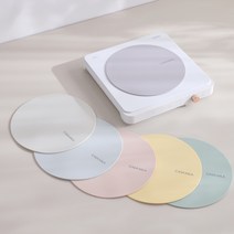 파스텔 인덕션 보호 매트 원형 스크래치 방지 커버 냄비 받침 까사밀라, 민트
