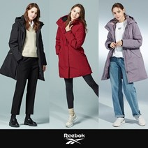 [KT알파쇼핑][REEBOK] NEW 리복 6LAYER 후드 롱패딩 여성 3종 택1