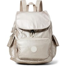 키플링 백팩 학생 가방, 실버(메탈릭 글로우)