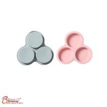이홈베이킹 실리콘몰드수제팬케이크틀3구 9.8x2cm 랜덤1개
