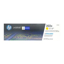 HP No.202X 대용량 정품토너 CF502X, 노랑, 1개