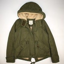 1243.써스데이아일랜드 인조양모 야상점퍼/정품/여성