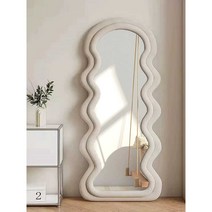 물결 유럽 구름 웨이브 카페 전신 거울, E