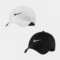 나이키 LEGACY91 테크 스우시 캡 모자 블랙+화이트 2개