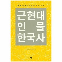 근현대 인물 한국사, 상품명