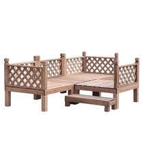 야외 평상 주택 정자 파고라 베란다 옥상 꾸미기, 탄화 36