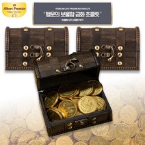 예이니식품 스틴랜드 행운의보물함 금화초콜릿 3세트(153gx3세트) 선물용골드바동전코인, 153g, 3개