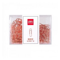 [델리]로즈골드이지페이퍼클립78510RG+M2유성매직1개랜덤증정