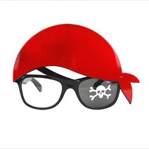 고백하는날 생일 파티 안경 소품 파티안경, 09.해적모자