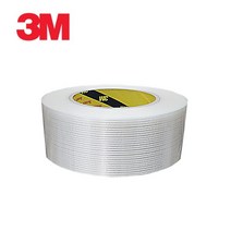 3M 8915 필라멘트 테이프 35mm 40mm 45mm 50mm 75mm 100mm 포장 유리섬유, (폭75mm), 1개