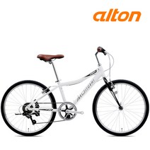 2022 알톤 하이브리드 퓨리어스24인치 시마노7단 완조립, 2022 퓨리어스 24인치 화이트, 조립+사은품C