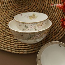 [AKMALL]한국도자기 사군자 대접 1p 본차이나 식기 그릇