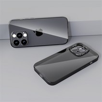 1 1 아이폰 14 그레이 투명 케이스 젤리 범퍼 Plus Pro Max 플러스 프로 맥스 카메라보호 업그레이드 나노도트 유막현상방지