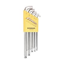 렌치 세트 본더스 육각스터비 볼포인트 L렌치 롱세트 도금가공 13본조 0050 116 564 332 764 18 964 532 316 732 14 516 38인치 SBLX13B N