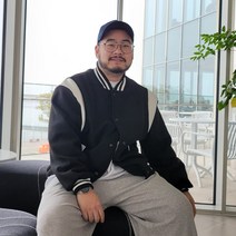 베어릭 WF 남자 오버핏 빅 사이즈 레더 포인트 바시티 자켓 항공 봄 가을 울 야구 점퍼