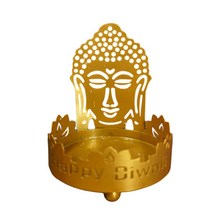 Tealight 캔들 홀더 스탠드 버터 램프 홀더 데스크탑 홈 장식 공예품, 철, 화려한