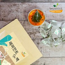 페퍼민트차 허브차 삼각티백 100개입, 티백 선택:칡차 티백