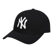MLB 캡틴 커브조절캡 NY (BLACK)