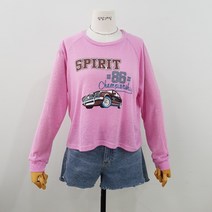 상상그이상 여성용 국내제작 스트릿 린넨 긴팔 티셔츠 얆은 여리여리핏 긴팔 맨투맨 시원한 바캉스 휴양지룩 유니크한 프린팅 티셔츠