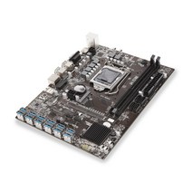 B250C 컴퓨터 마더 보드 온보드 기가비트 네트워크 USB 3.0 PCI-E 4.0 GPU 4 SATA 마이닝 보드 데스크탑 PC 마더 보드 수리, 유형1
