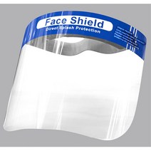 얼굴가리개+마스크귀보호개 각각 5개 세트/ 침튀김방지 방역 얼굴가림막 클린가림막 페이스쉘드 쉴드가드