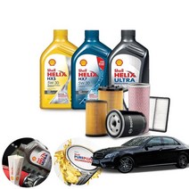 E클래스 W212 E300 (M272) 가솔린 쉘 힐릭스 HX5 5W30 HX7 5W30 울트라 AM-L 5W30 BEX 합성엔진오일 8통+흡기+오일필터 ONL-017 cs07006, 벡스5w40(롱라이프)필터코팅제포함