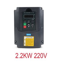 주파수변환기 헤르츠 50hz 60hz 1.5KW 2.2KW VFD 가변 주파수 드라이브 110V 220V 인버터 변환기 1HP 입력, 01 110V, 02 2.2kw