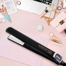 박준 글램블로우 티타늄 디지털 라운드 고데기 PJP-5001, 블랙