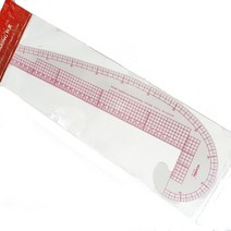 쏘잉스타 키링 곡자&각자 협곡자 암홀자 직선 6501B, 투명