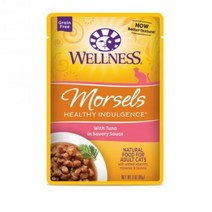 웰니스 캣 헬시 인덜전스 머셀 참치 85g, 단품