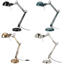 이케아 탁상스탠드 FORSA 포르소 독서등 황동색