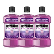 리스테린 토탈케어 플러스 구강청결제, 750ml, 3개
