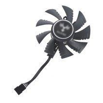 다채로운 색상의 iGame GeForce GTX 1070Ti 용 새로운 75MM GTX1060 6GB 4 핀 냉각 팬 yestonGTX 1080 비, 01 Short Cable fan