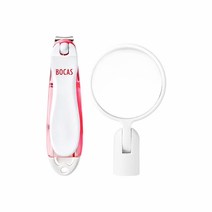 보카스 회전 확대경 발톱깎이(TNC-3020ML) 핑크, 레드 x 1개