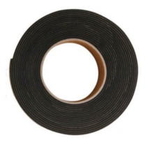 TY EVA 단면 흑색 스폰지테이프 폭 50mm 두께 2mm x 길이 7.5m, 2개