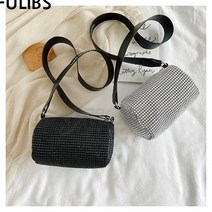 FULIBS여자 큐빅 클러치 체인백
