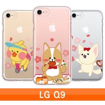 LG Q9 TADA 꽃놀이 투명 젤리 Q925 케이스