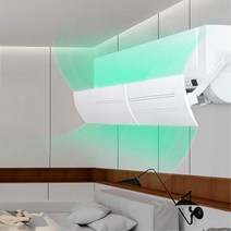 에어컨 바람막이 프로텍터 벽걸이 윈드 실내기에어가이드 에어컨풍향조절장치, 에어홀 에어컨바람막이