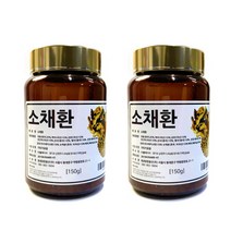 소채환 소채 나물환 야채환 채소환 약령시장 150g 2통, 단품, 단품