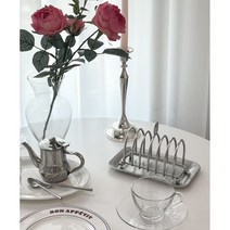 아치 식빵 토스트렉 트레이 거치대 꽂이 바삭 토스트랙 홈카페 브런치 실버웨어 스테인레스, 단품, 1개