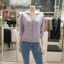 온앤온 배색라인 썸머 가디건 JK2MD610