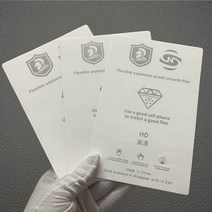 하이드로 겔 영화 HD 프로스트 엿보기 방지 프라이버시 시트 커터 플로터 기계 투명 방폭 멤브레인 10 개 2, 01 Clear HD Film_01 10Pcs