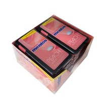 농심 멘토스 후르트민트 피치향 252g(21gX12개) 입냄새 제거 잠깨는 캔디