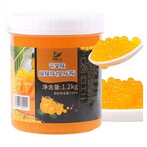 팝핑보바 과일맛 1.2kg 밀크티 빙수 나이차 음료 디저트 토핑, 포도맛