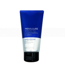 미샤 맨즈큐어 쉐이브 투 클렌징 폼 150ml+150ml, 150ml, 2개