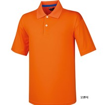 [ UMC145 ] 오렌지색/주황색/싱글스판/기능성/티셔츠/단체티/카라티/에리티/애리티/여름티/반소매티/반팔티