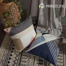 [마르셀린]니들워크 쿠션 시리즈45X45 / 솜포함, 니들워크스칸쿠션, 그린혼합