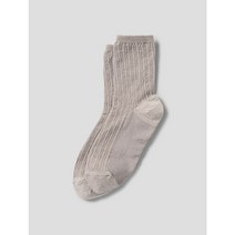 [에잇세컨즈] 변형 잔골지 롱롱 양말 베이지 (1931KTWY7A)