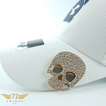 72스윙스 반짝반짝 명품 해골 큐빅 볼마커 볼마크